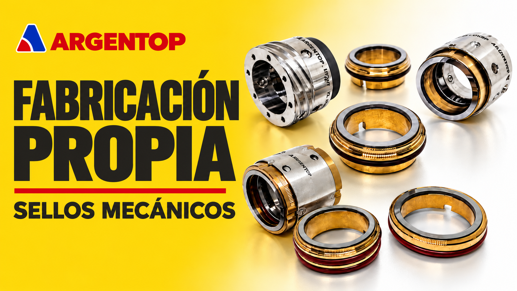 Fabricación propia de sellos mecánicos
